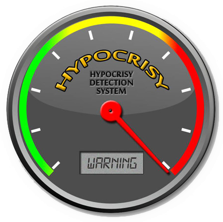 hypocricy-meter